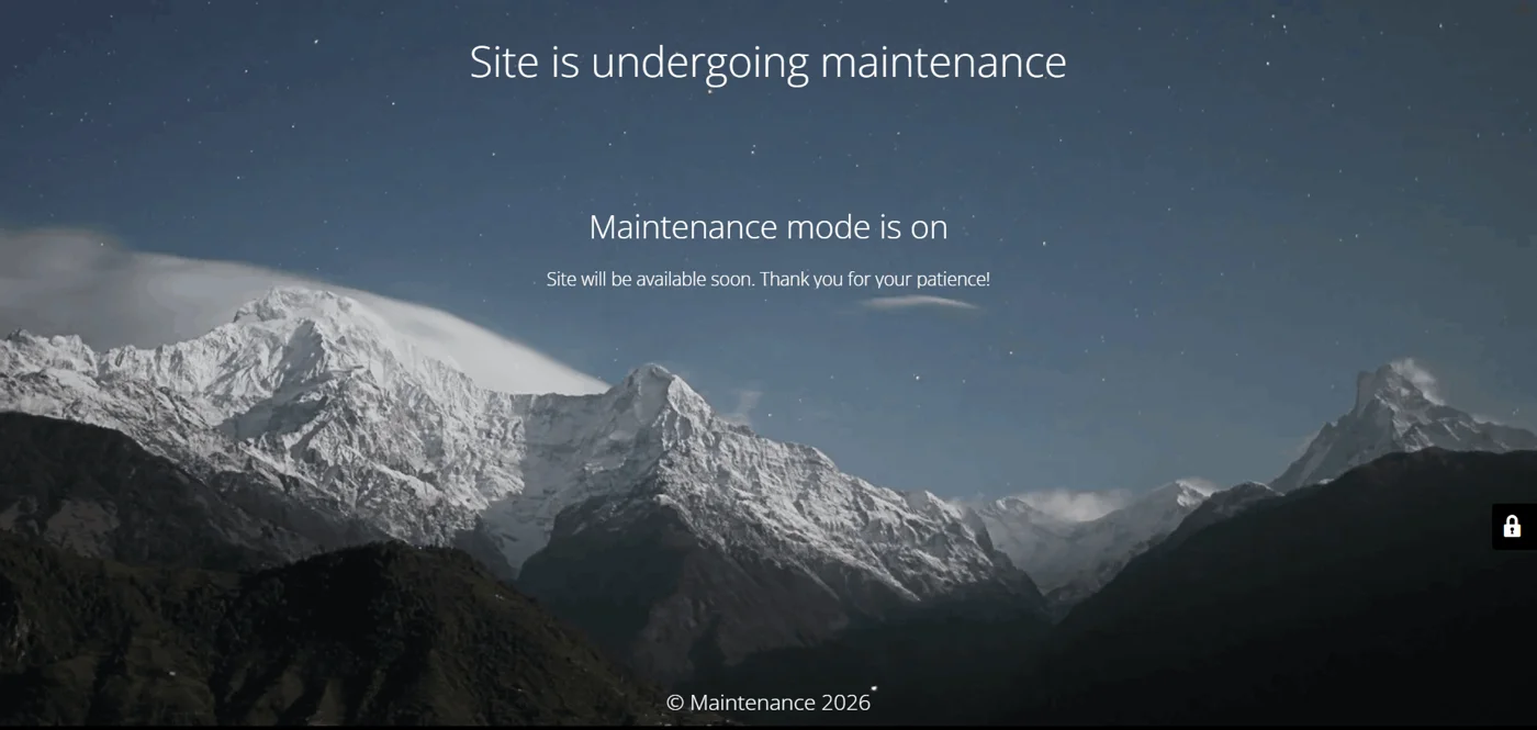 Full Maintenance Home Care website design