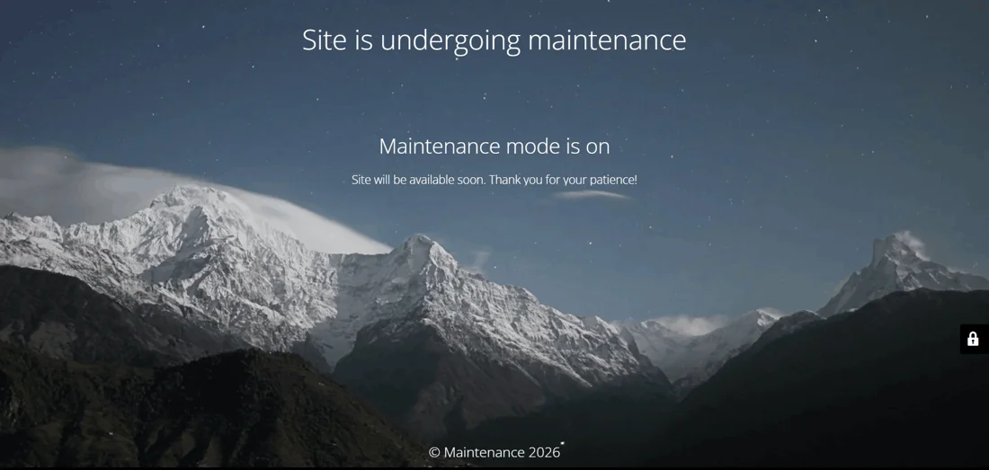 Maintenance Home Care website design
